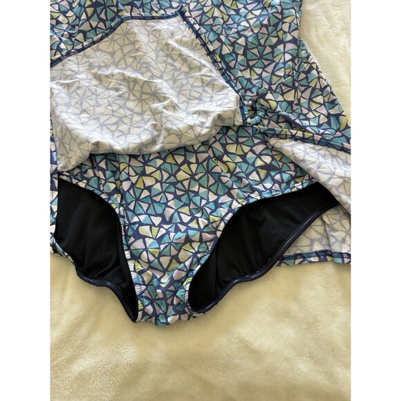 Coldwater Creek Womens Swimsuit Size 22W One Piece Swimdress Sarong ShapeMe - Picture 7 of 11